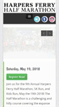 Mobile Screenshot of harpersferryhalf.org